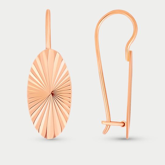 Серьги золотые