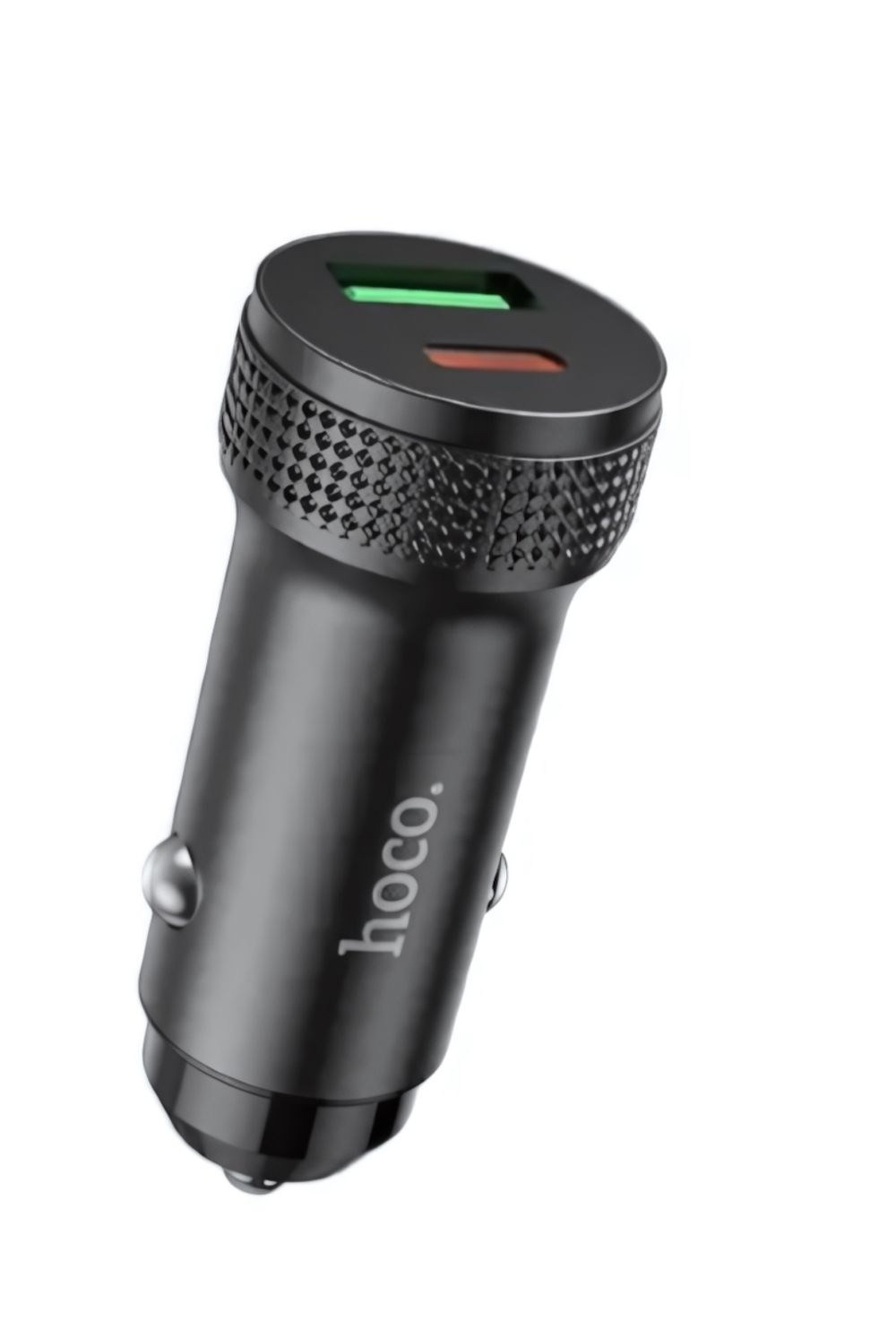 Автомобильное зарядное устройство HOCO Z49B PD20W+QC3.0 3A Type-C+USB Black