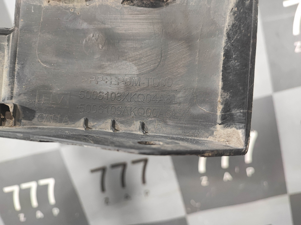 Накладка крыла переднего правого Haval F7 19-22 Б/У Оригинал 5006103XKQ04A8L