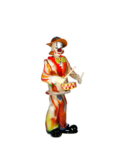 Клоун с барабаном