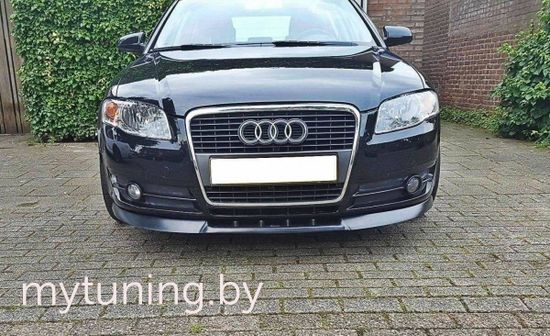 Накладка на бампер передний для AUDI A4 B7 (04-08)