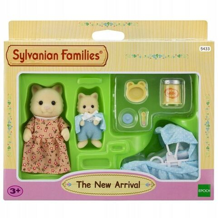 Игровой набор Sylvanian Families - The New Arrival - Новорожденный ребенок с мамой и кроваткой - Сильвания Фэмили 5433