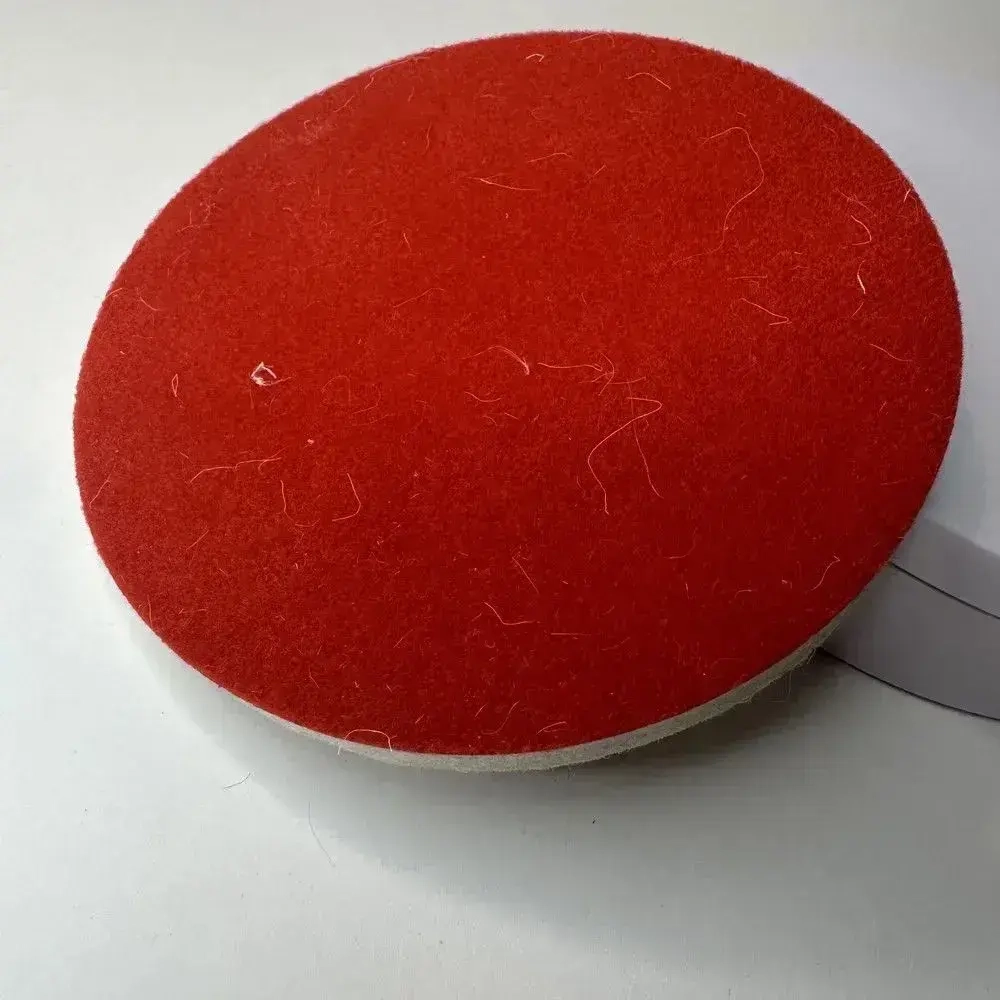 Диск круг 150 мм за 1 шт полировальный из натурального войлока под липучку фетровый