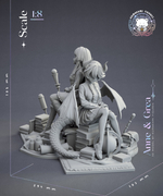 Granblue Fantasy Diorama - Anne & Grea