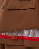 UNDERCOVER БРЮКИ КОРИЧНЕВЫЕ