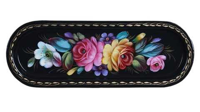 Zhostovo metal tray A4D180526488