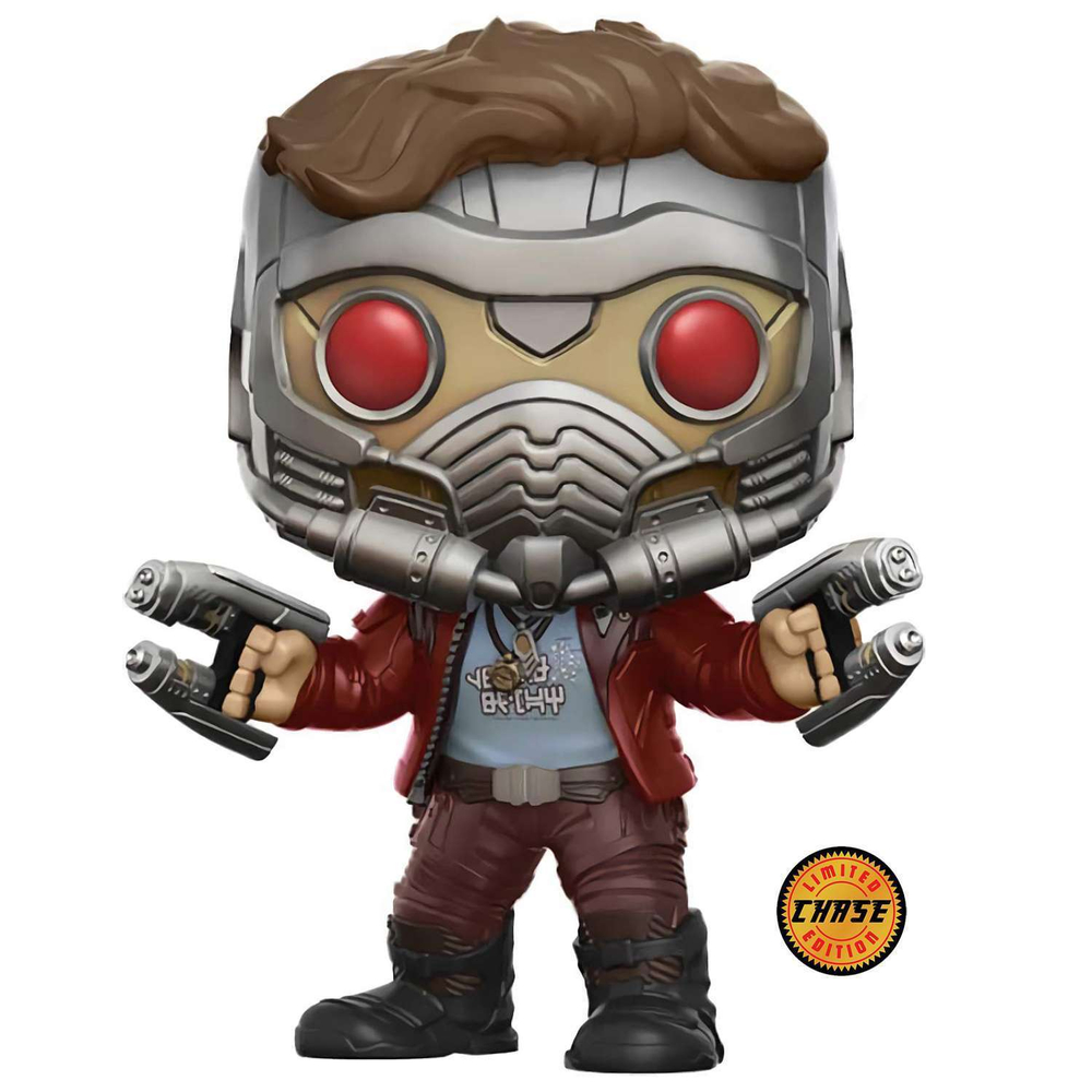 Фигурка Funko POP! Bobble Marvel Guardians Of The Galaxy 2 Star-Lord Chase (198)
