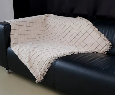 Плед клетчатый, 200х130см