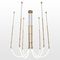 Подвесной светодиодный светильник Lussole Loft BEND LSP-7071