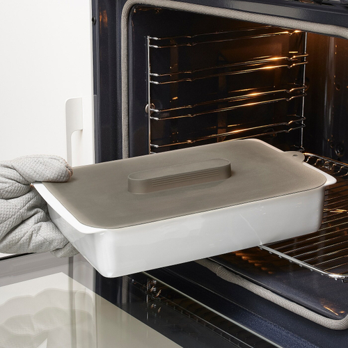 Крышка для посуды IKEA KLOCKREN (КЛОКРЕН), Силикон, 36x26 см