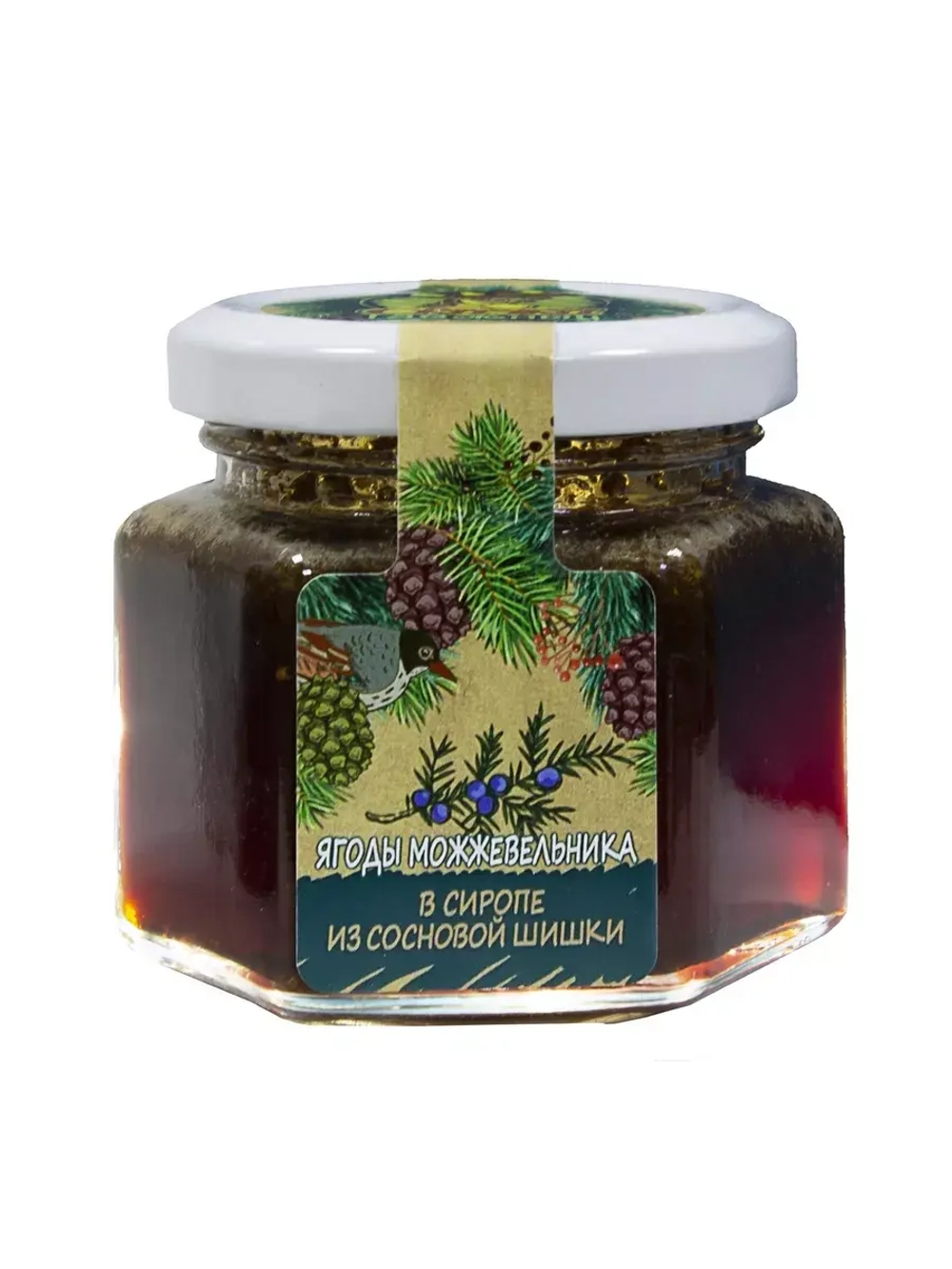 Варенье Ягоды можжевельника в сиропе из сосновой шишки 130гр