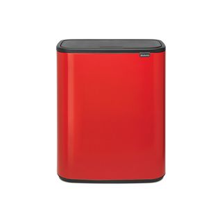 Мусорный бак Touch Bin Bo (60 л), Пламенно-красный