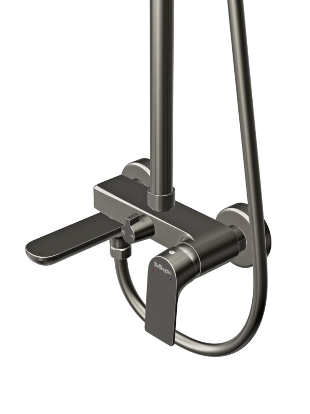 Душевая стойка со смесителем BelBagno MARINO-VSCM-GM