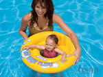 Круг для плавания с сиденьем от 1 года до 2 лет
