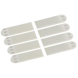 Застежки СИЛА SHS-P10S-W4 S малые с технологией бесследного удаления 4 пары нагрузка на пару 1 кг