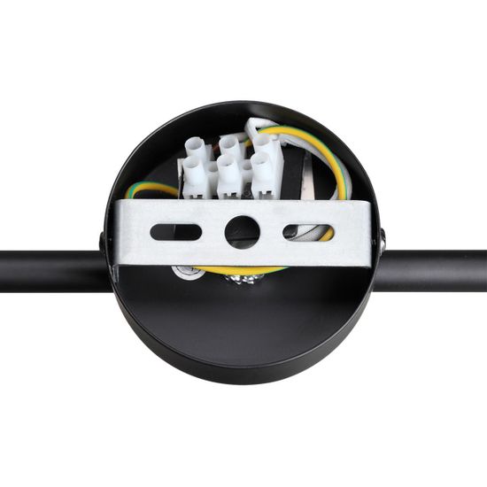 6561/2W SUSPENTIONI LN25 241 черный/прозрачный/металл/стекло Бра G9 2*20W 220V TORONTO