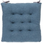 Сидушка на стул «SOFT» 40*40 см, цвет синий