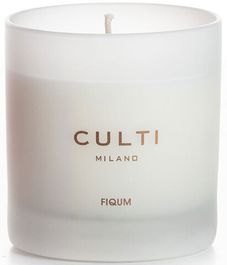 Fiqum Bianco, ароматическая свеча Classic collection, Culti Milano