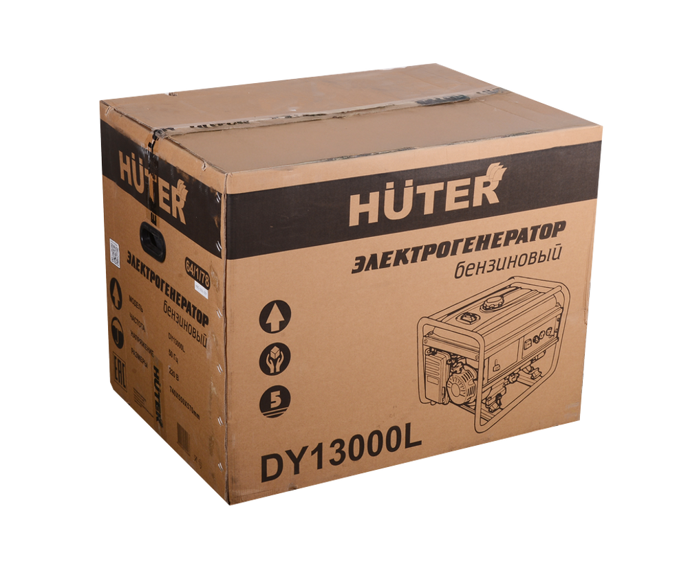 Электрогенератор DY13000L Huter
