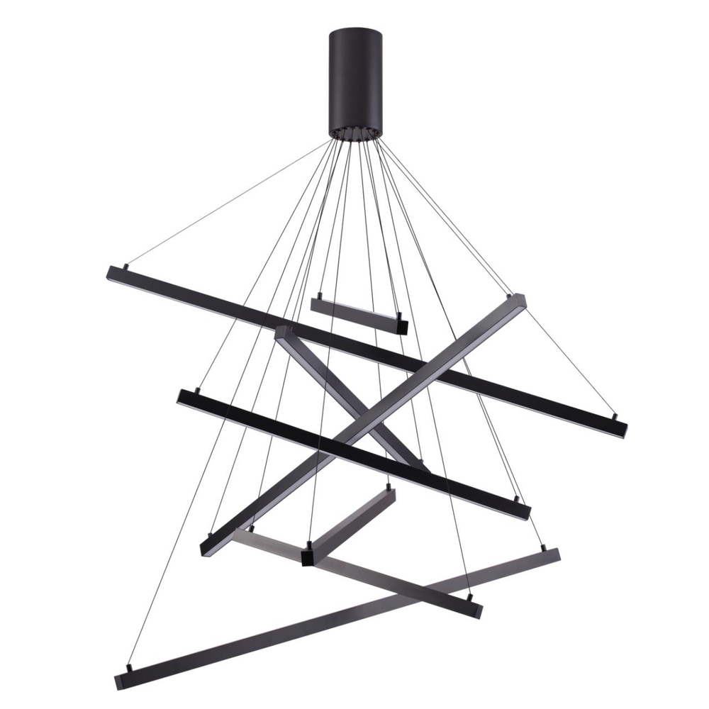 3860/96B L-VISION ODL20 309 черный/металл Подвесной светильник LED 3000K 96W 220V COMETA