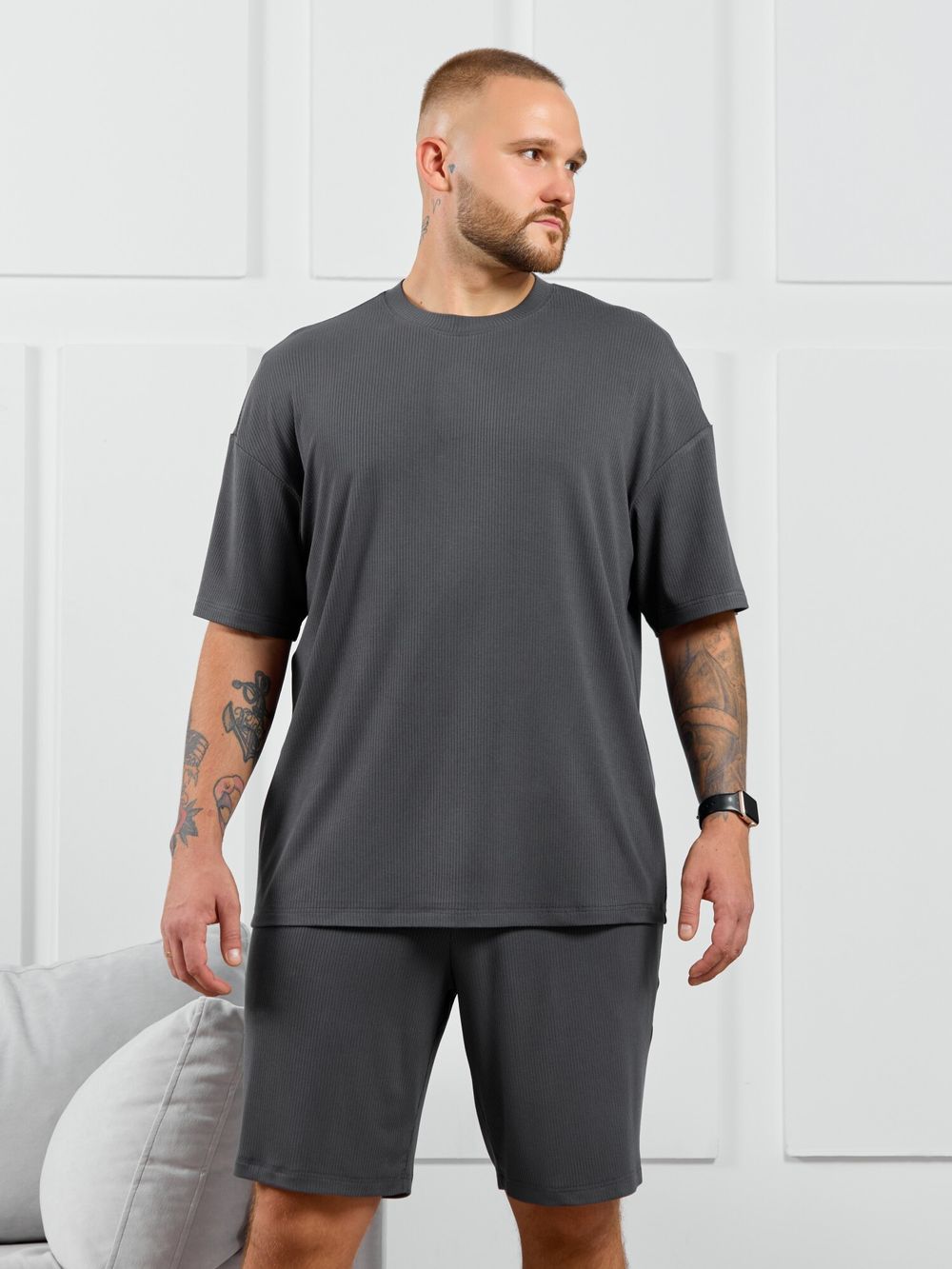 Шорты мужские Алессандро-4 Виотекс ГРАФИТОВЫЙ