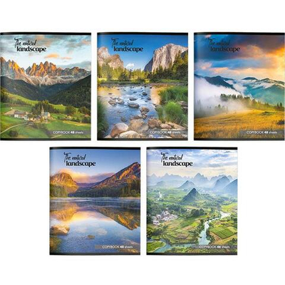 Тетрадь А5 48л. "Природа" (Creativiki)