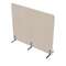 011.МПО.1614 Акустическая мобильная перегородка на стационарных опорах (1600*450*1400)