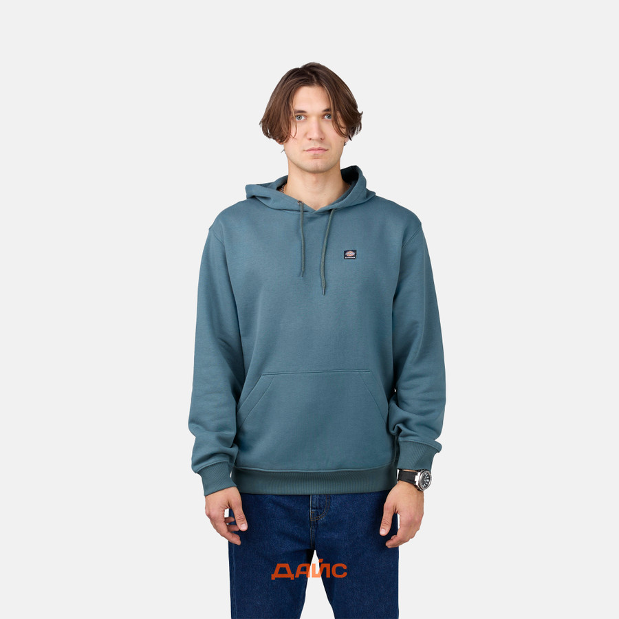 Толстовка мужская Dickies Skateboarding Logo Hoodie артикул:TWSK0_green - купить в магазине Дайс