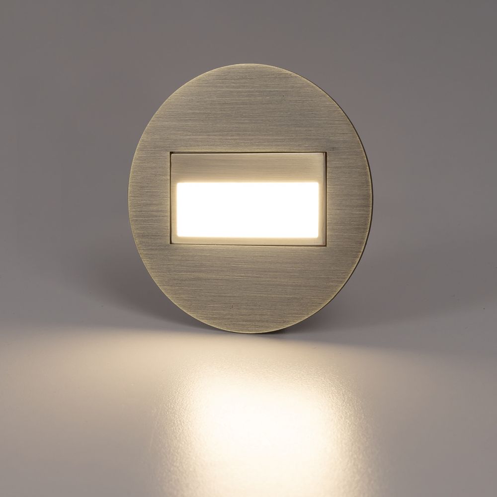 Citilux Скалли CLD007R3 LED Встраиваемый светильник лестничный Бронза