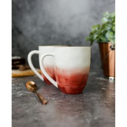 Кружка 450 мл красная d 9 см h11 см фарфор "The   Eco" P.L. Proff Cuisine [4]