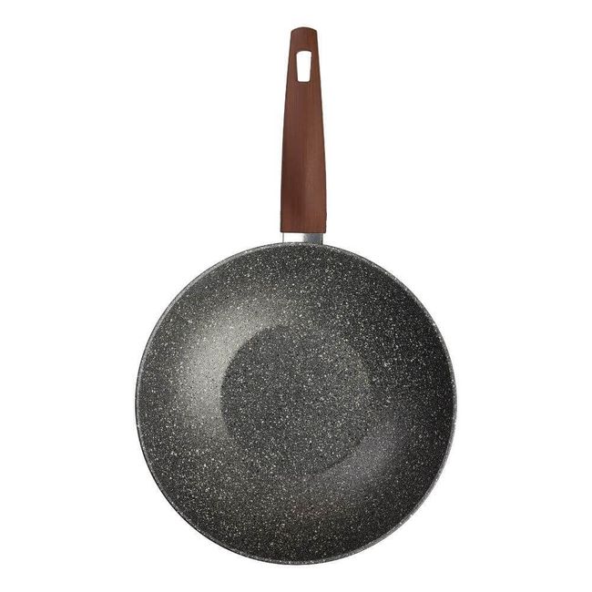 Сковорода Вок TVS Mineralia Induction Eco, 28 см