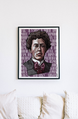 Плакат GRIDMIR x NastyaCitrus "Блок"