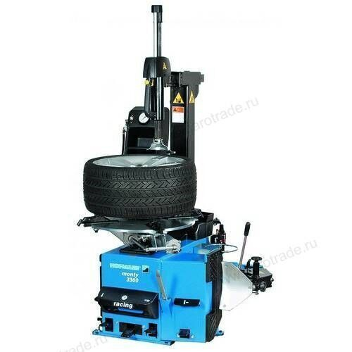 Профессиональный двухскоростной шиномонтажный станок с вынесенной педалью отжима Monty 3300 RACING Hofmann