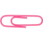 Скрепки канцелярские 28 мм Attache металлические цветные с полимерным покрытием, 100 штук в упаковке