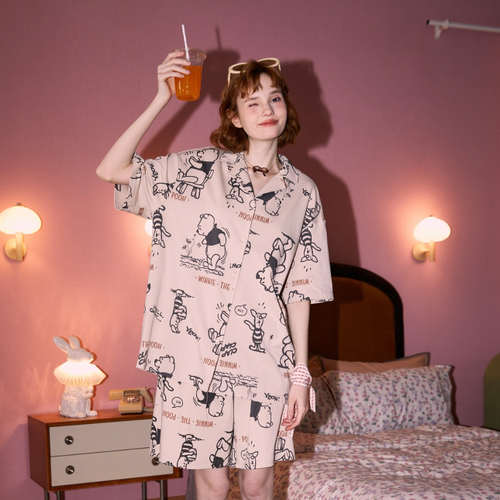 Пижама Disney (короткая) Vinny Pooh, монохром