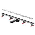 Трап для душа линейный, универсальный затвор Slim line, 100 см AM.PM MasterFlow W01SC-S11-100-05SB