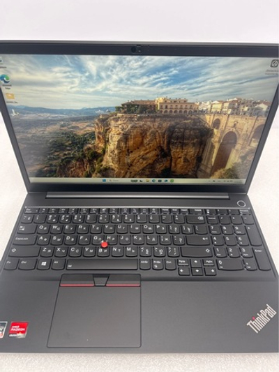 Ноутбук Lenovo ThinkPad E15 G3 (20YG00BBRT) 15.6"/AMD Ryzen 5 5500U/RAM 8 GB/SSD 512 GB/AMD Radeon Graphics/1920x1080/IPS/Windows 11/Подсветка кл-ры: LED/чёрный. Состояние: B1