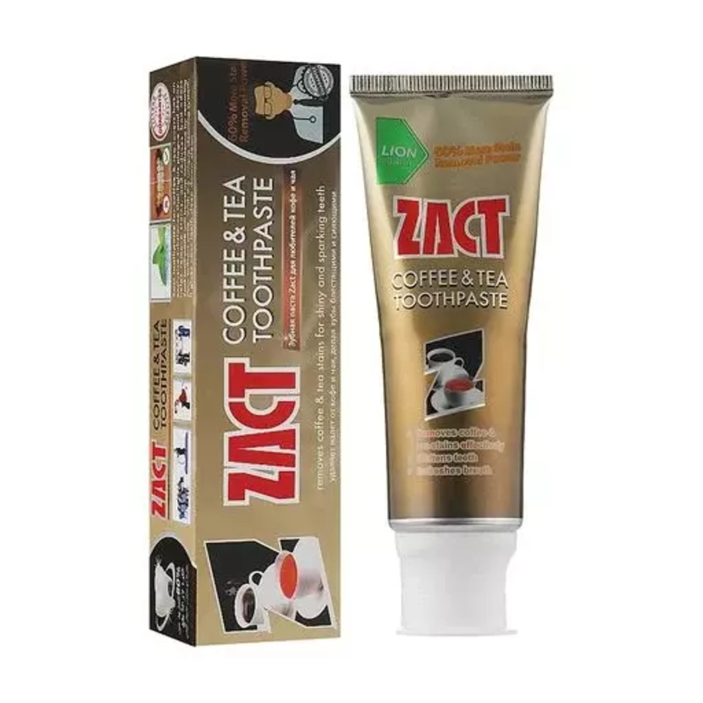 Lion Паста зубная отбеливающая - Zact, 100г