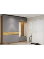 Прихожая с зеркалом комплект мебели 250х51х236 см