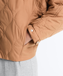 Oysho Водоотталкивающая утепленная куртка FELLEX® AEROGEL, пралине