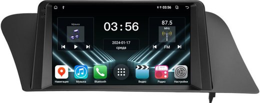 Магнитола для Lexus RX270, RX350 AL10 2012-2015 (ШГУ цветной, штатное меню не поддерживается, рамка тип 2) - FarCar DX9-9634F2D2 монитор 9" IPS на Android 13, 4+64Гб, CarPlay