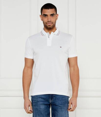 Поло Tommy Hilfiger - белый(MW0MW38459)