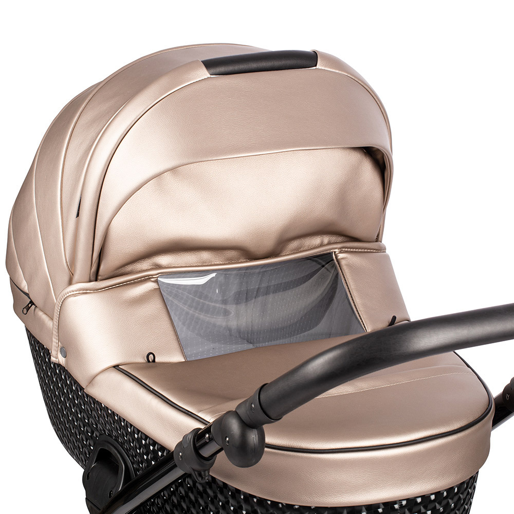 Коляска Tutis Viva Life Galaxy 3 в 1 Mercury №171 (Розовая эко-кожа)