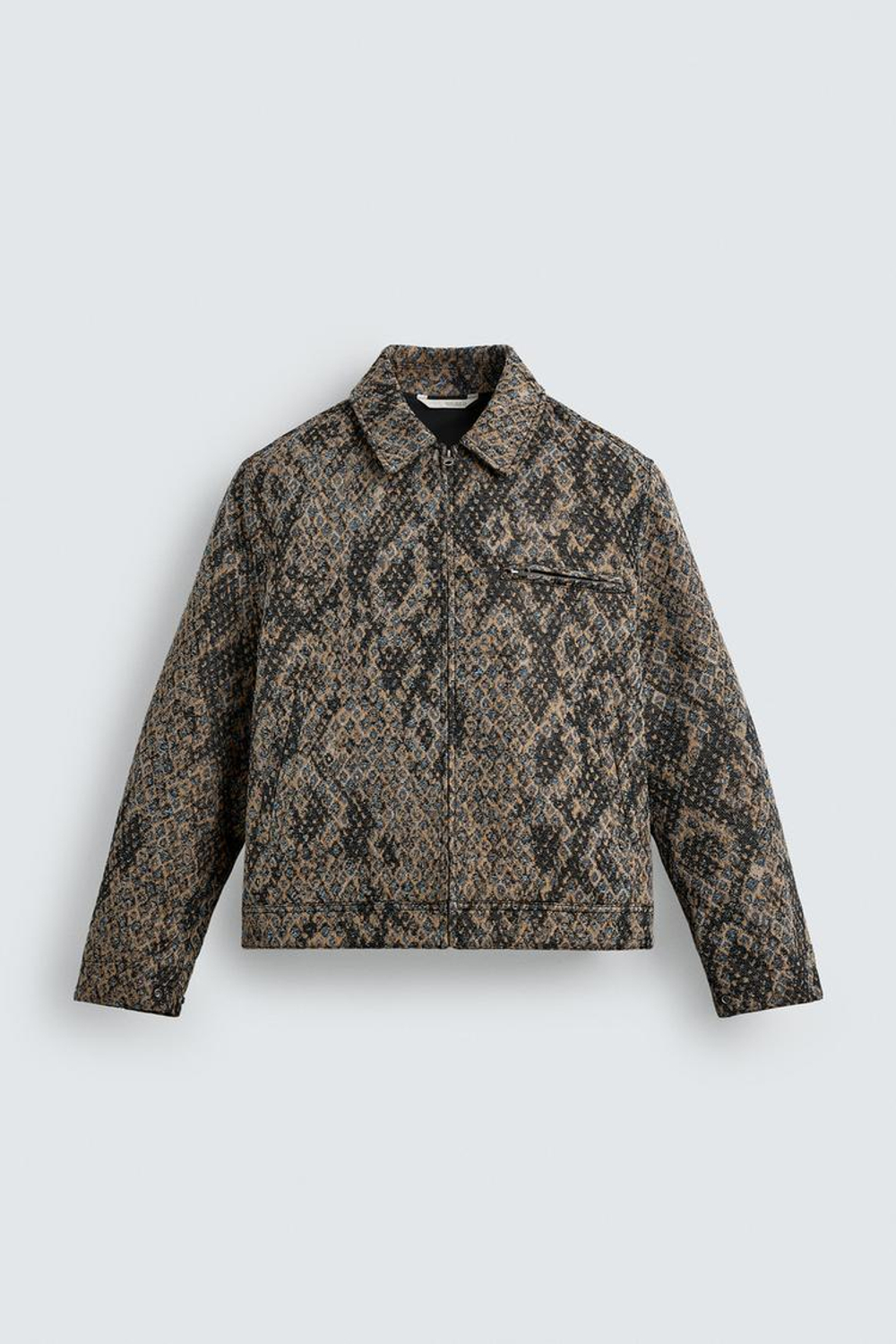 ZARA КУРТКА ЖАККАРД, РАЗНОЦВЕТНЫЙ