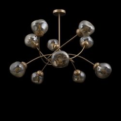 Люстра на штанге Freya  FR8017PL-10MG