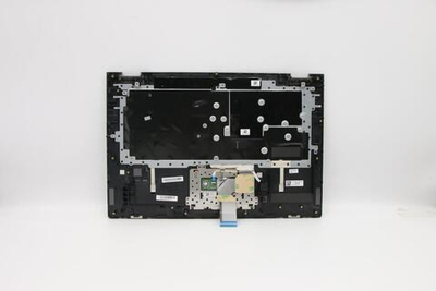 Верхняя панель с клавиатурой (топкейс) для ноутбука Lenovo IdeaPad C340-15IWL. раскладка - русская, без подсветки, серая (5CB0S17676), оригинал