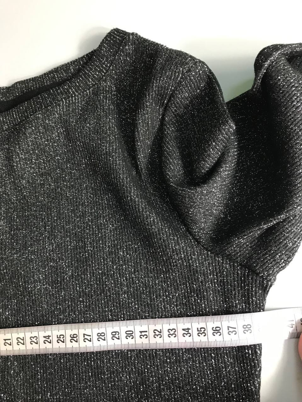 Платье Zolla красивое, с мерцающей ниткой в составе 44 размер