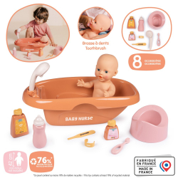 Smoby Baby Nurse - набор для купания с ванночкой Для куклы 42 см 220383