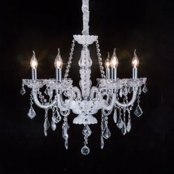 Citilux Финка CL353161 Люстра стеклянная подвесная Белая