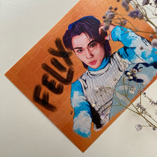 Открытка / artkeys_ / STRAY KIDS / "felix"